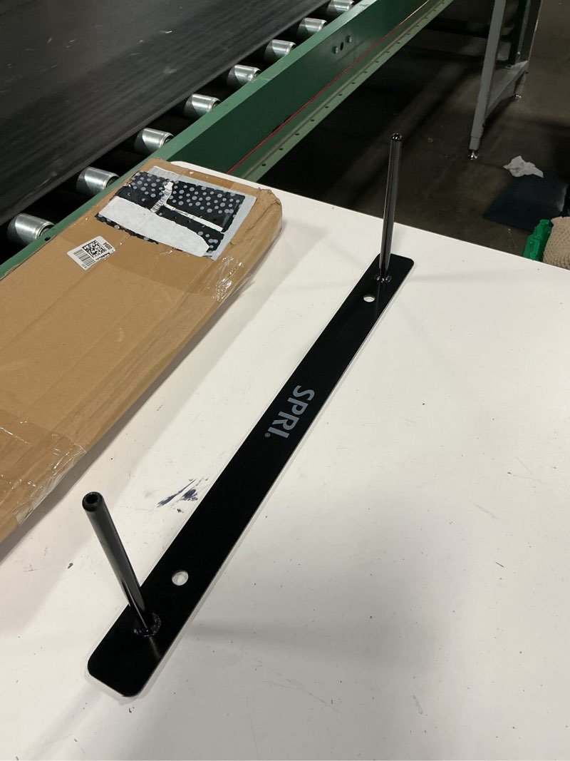 Condition photo showing As Is for spri hanging exercise mats for gyms, closed-cell foam yoga & fitness mats with grommets, thick workout mats for studios & group fitness classes (missing hardware)