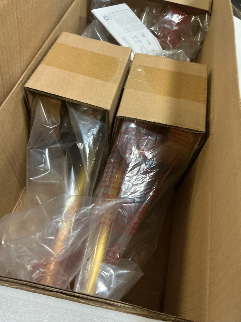 Condition photo showing Good Condition for zago plug in or hardwired linear wall sconce: 24 inch led indoor modern linear wall lights set of two with on/off switch, 5cct switchable, brushed gold, dimmable for living room, bedroom, hallway brushed golden