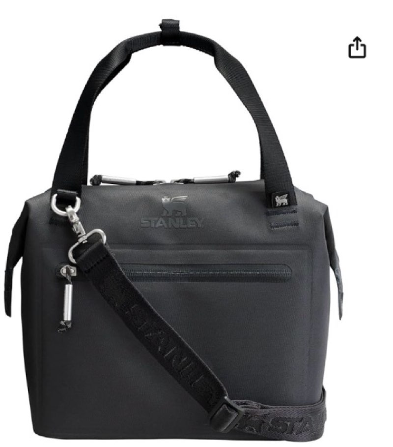 Stanley All Day Julienne Soft Cooler Bag and Lunch Box | Insulated Travel Bag with Zipper | BPA-Free