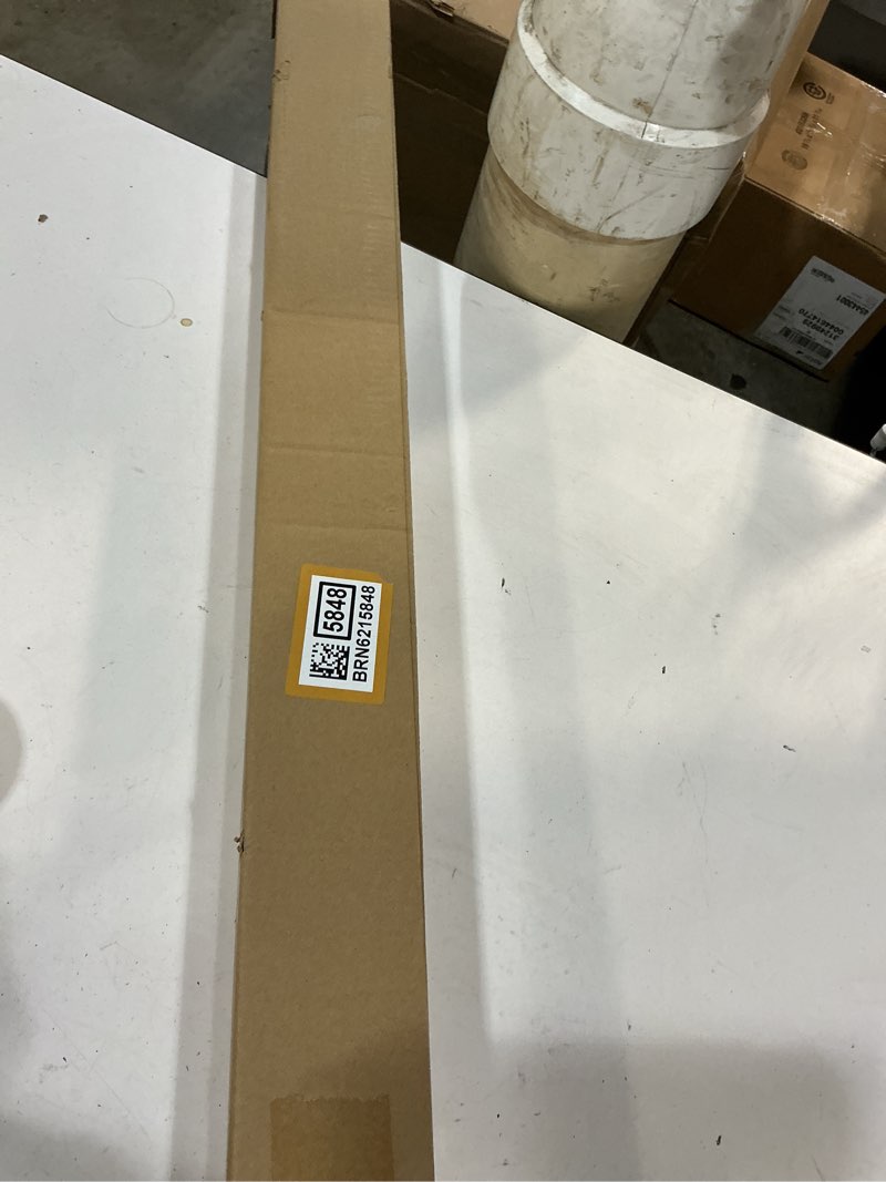 Condition photo showing New/Like New for linen light filtering roller shades for living room dining window cordless free-stop blinds with valance natural beige tan linen flax shades blinds for indoor bathroom windows bedroom 34" w x 72" h