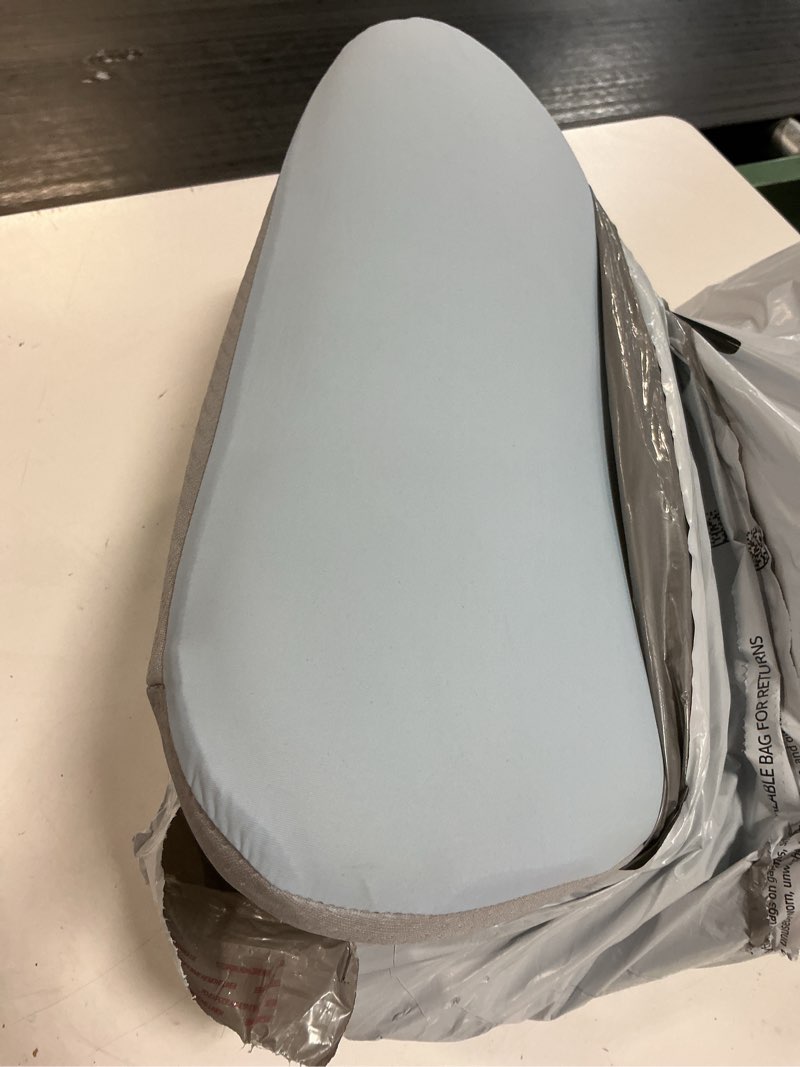Condition photo showing Good Condition for cervical neck pillow for pain relief, ergonomic reading pillow for bed, orthopedic wedge pillow back support pillow, contour memory foam pillows for sleeping, couch floor use lying, leaning reading blue