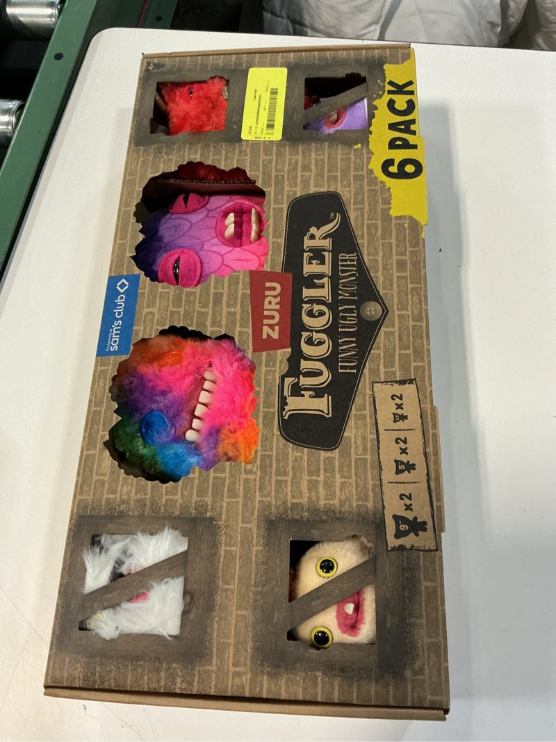 Condition photo showing New/Like New for fuggler multipack funny ugly monster plush toy 6 pack