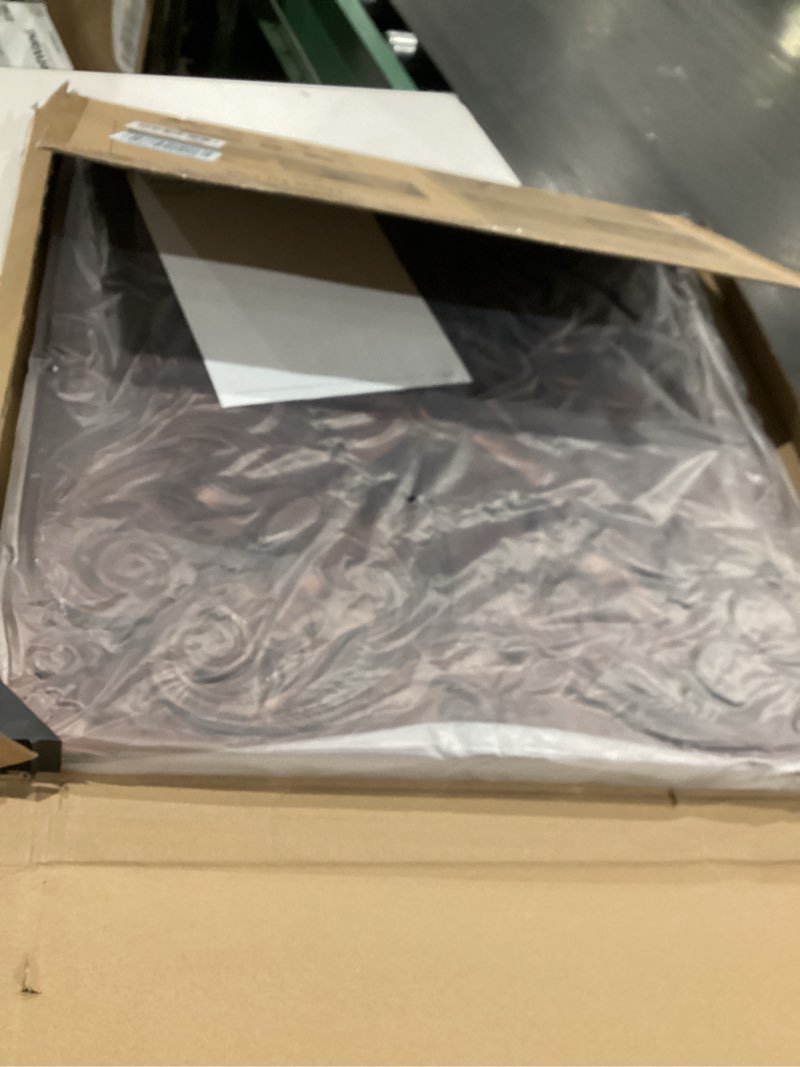 Condition photo showing Good Condition for Art3d Drop Ceiling Tiles 2x2, Glue-up Ceiling Panel, Fancy Classic Style, Antique Copper 12 Antique Copper Tiles