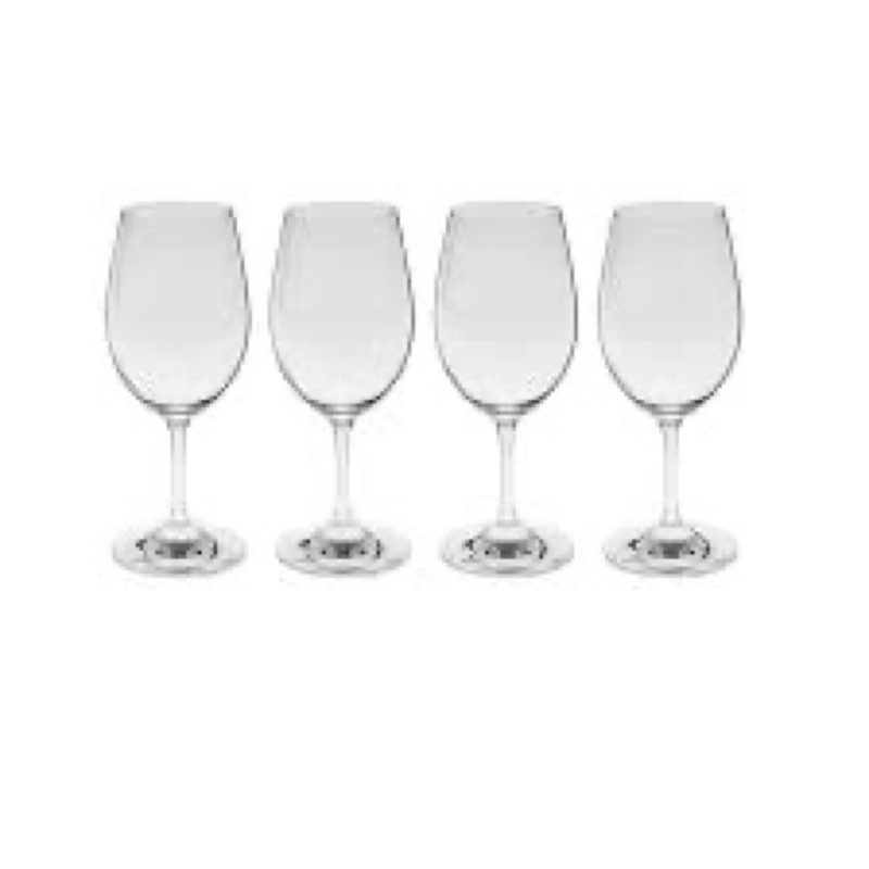 Riedel 00 Collection 002 White Wine Glasses, 4 Count (Pack of 1), Clear