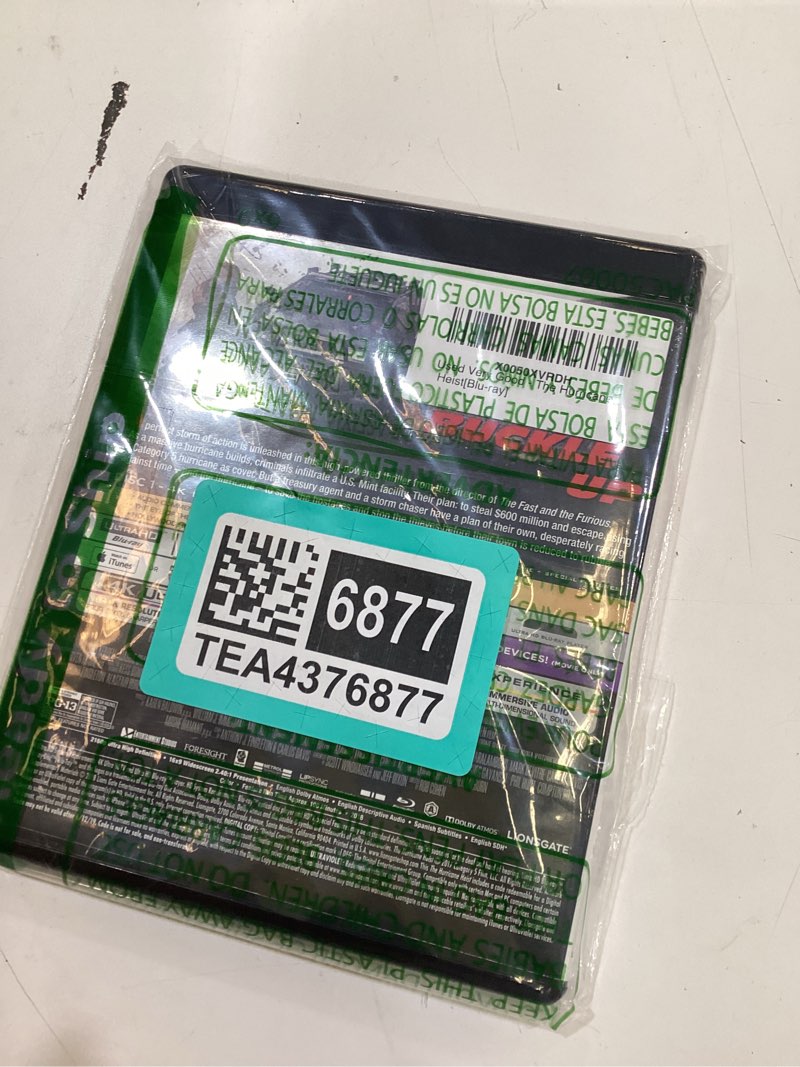 Condition photo showing New/Like New for the hurricane heist[blu-ray]