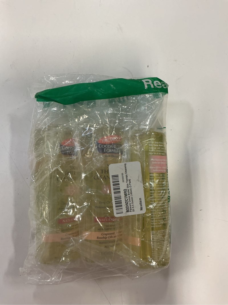 Condition photo showing New/Like New for Palmers Cocoa Butter Skin Therapy Cleansing Oil 6.5 Ounce (145ml) (3 Pack)