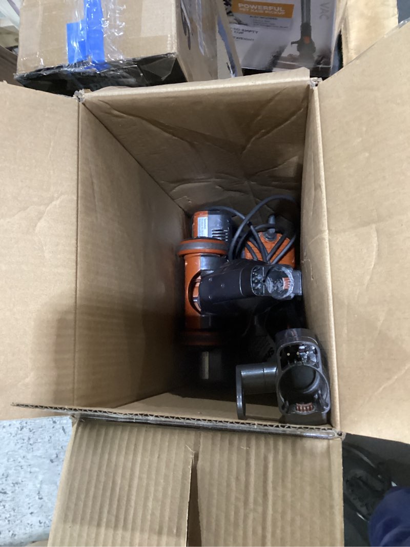 Condition photo showing As Is for Shark Rocket Ultra-Light Corded Bagless Vacuum for Carpet and Hard Floor Cleaning with Swivel Steering (HV301), Gray/Orange