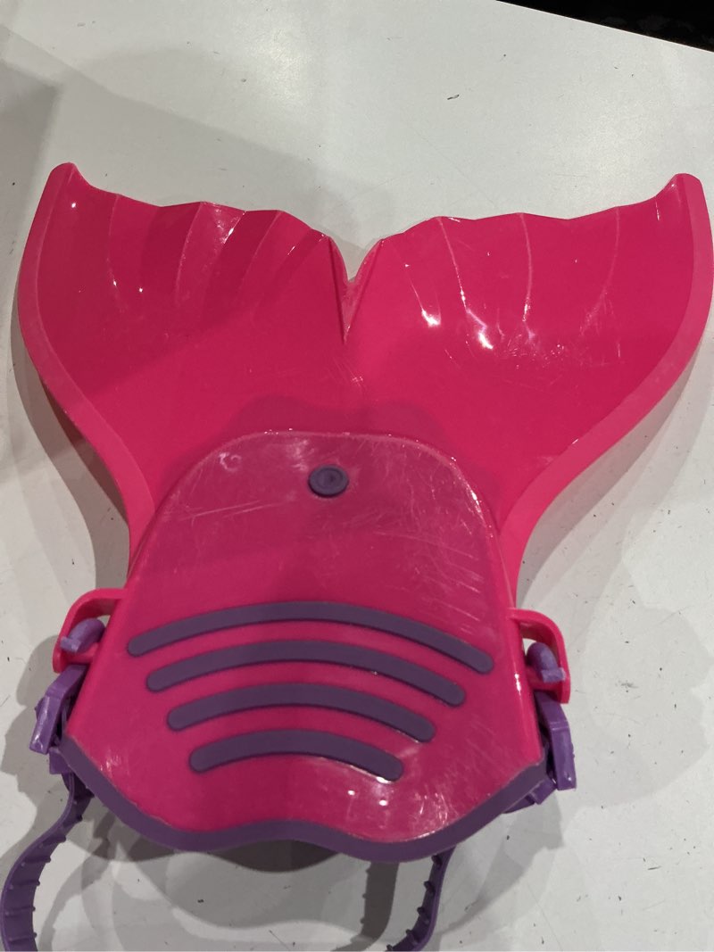 Condition photo showing As Is for adjustable mermaid swim fin for swimming training girl ,boys ,kids ,children by aiwank