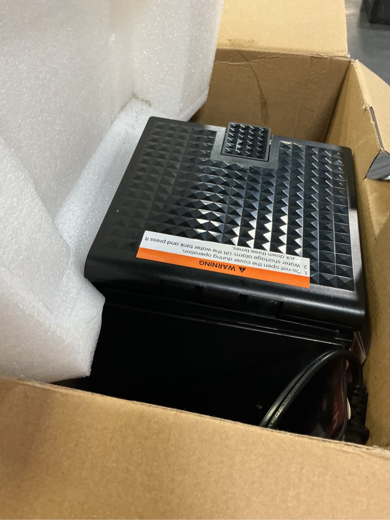 Condition photo showing Good Condition for airmsen grind & brew coffee maker with grinder - single serve machine compatible with k-cup pods & ground, 1000w fast 6-14oz brewer, descaling alert, touchscreen & 50oz removable tank