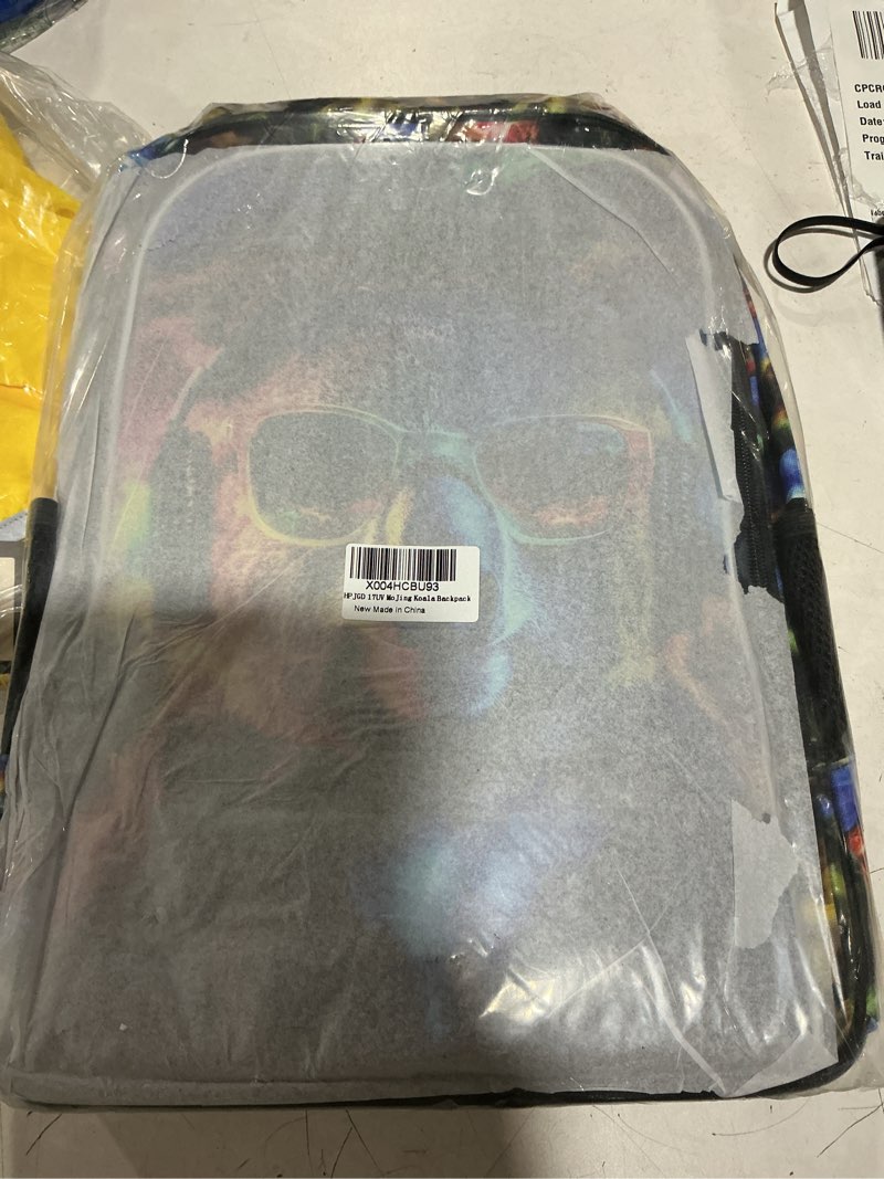 Condition photo showing New/Like New for hpjgd 3pcs boys koala bookbag, water resistant kids backpack with lunch box, 17" school bag set for teenagers middle elementary - sunglasses koala cool uv priting sunglasses koalas