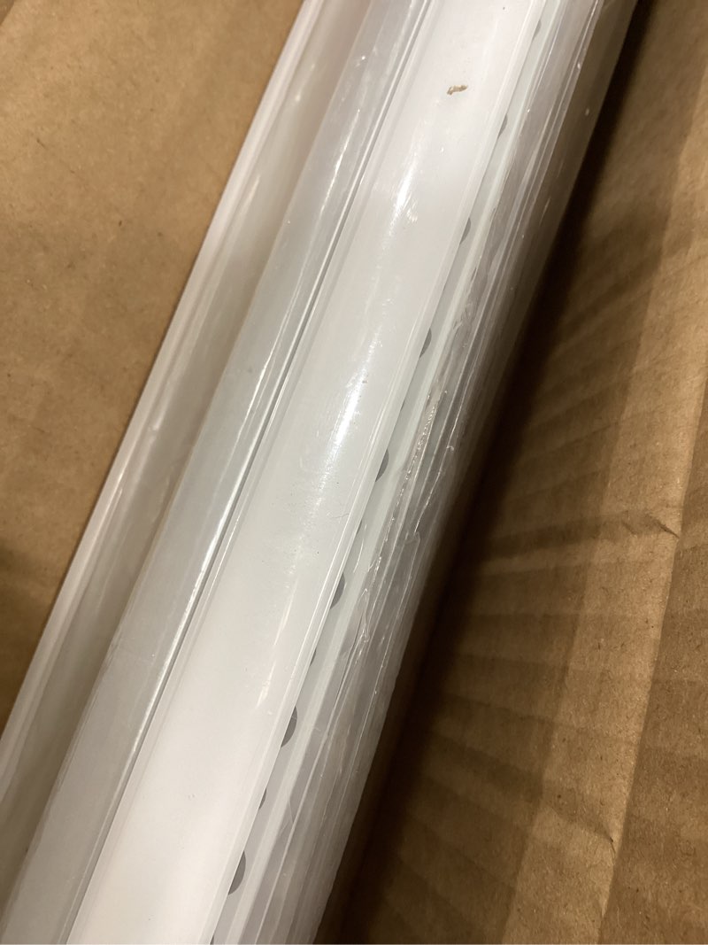 Condition photo showing New/Like New for Plaster-in LED Aluminum Channel 6Pack 1m/3.3ft Plaster LED Strip Light Diffuser Profile,Trimless Drywall Aluminum LED Channel Profile with Milky Diffuser Cover End Cap for Wall and Ceiling