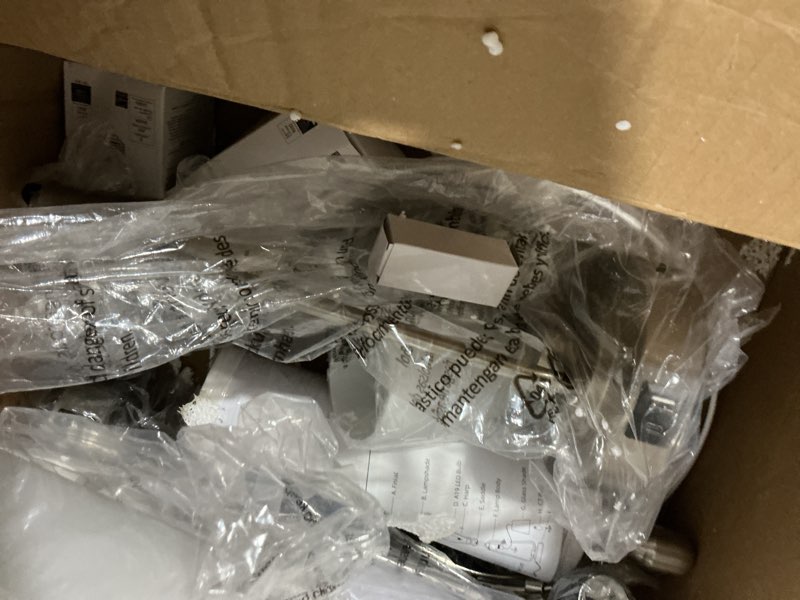 Condition photo showing Good Condition for akasuki nickel, glass night light table lamps with usb port (set of 2)