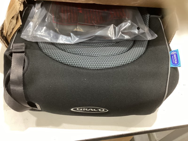 Condition photo showing Good Condition for graco® turbobooster® lx backless booster with affix latch | backless booster seat for big kids transitioning to vehicle seat belt (rio)