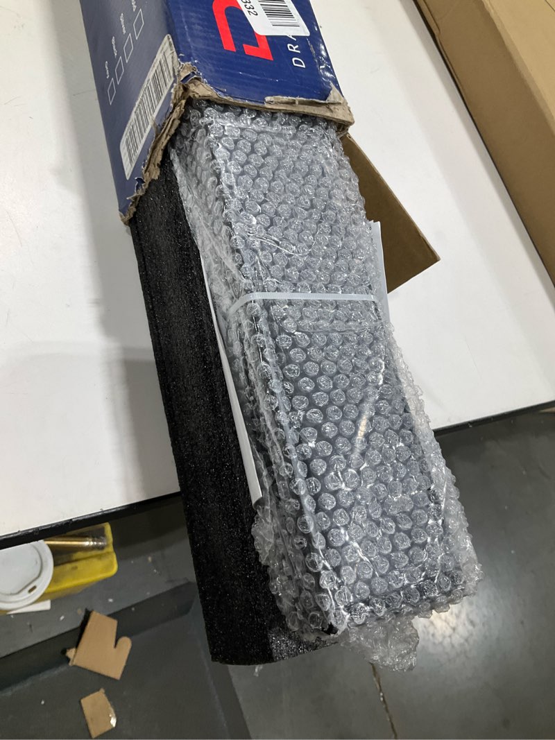 Condition photo showing Good Condition for DLONE Linear Shower Drain | 24" AISI 304 Stainless Steel Shower Drain, Matte Black Linear Drain with Tile Insert Panel & Adjustable Feet, Long Rectangle Shower Floor Drain in Bathroom, Balcony, etc Matte Black 24 Inch