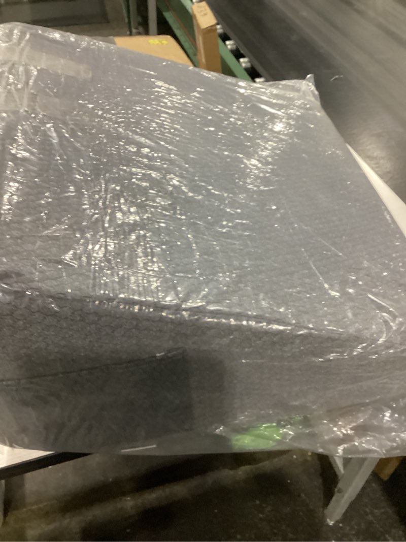 Condition photo showing As Is for bedluxe king wedge pillow headboard