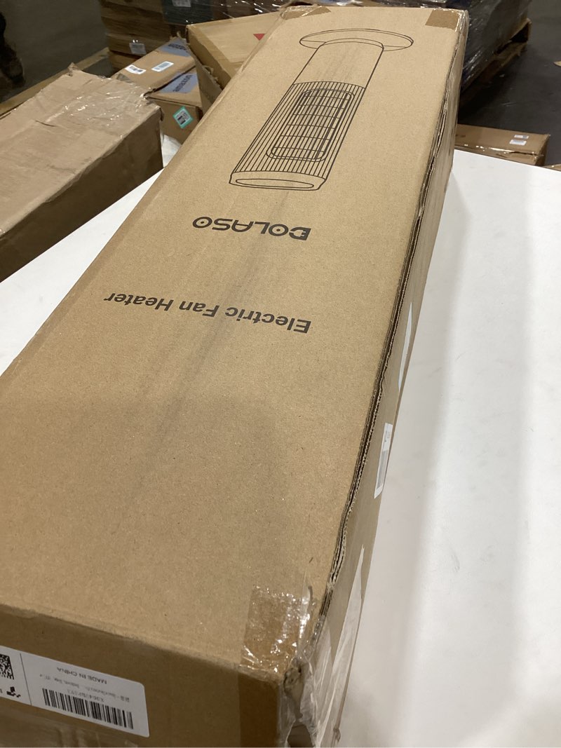 Condition photo showing Good Condition for Space Heater - 1500W PTC Heaters for Indoor Use - Portable Heater with Thermostat and Remote - Room Heaters with 70° Oscillation - Quiet for Office, Bedroom, Room 8 Safety Protections