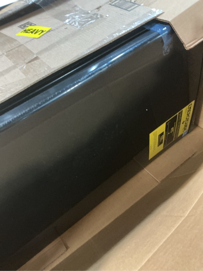 Condition photo showing Good Condition for sweetcrispy 3.2 cu.ft mini fridge with freezer small refrigerator single door adjustable thermostat energy-efficient low noise, compact fridge for bedroom, office, dorm (black) black one door