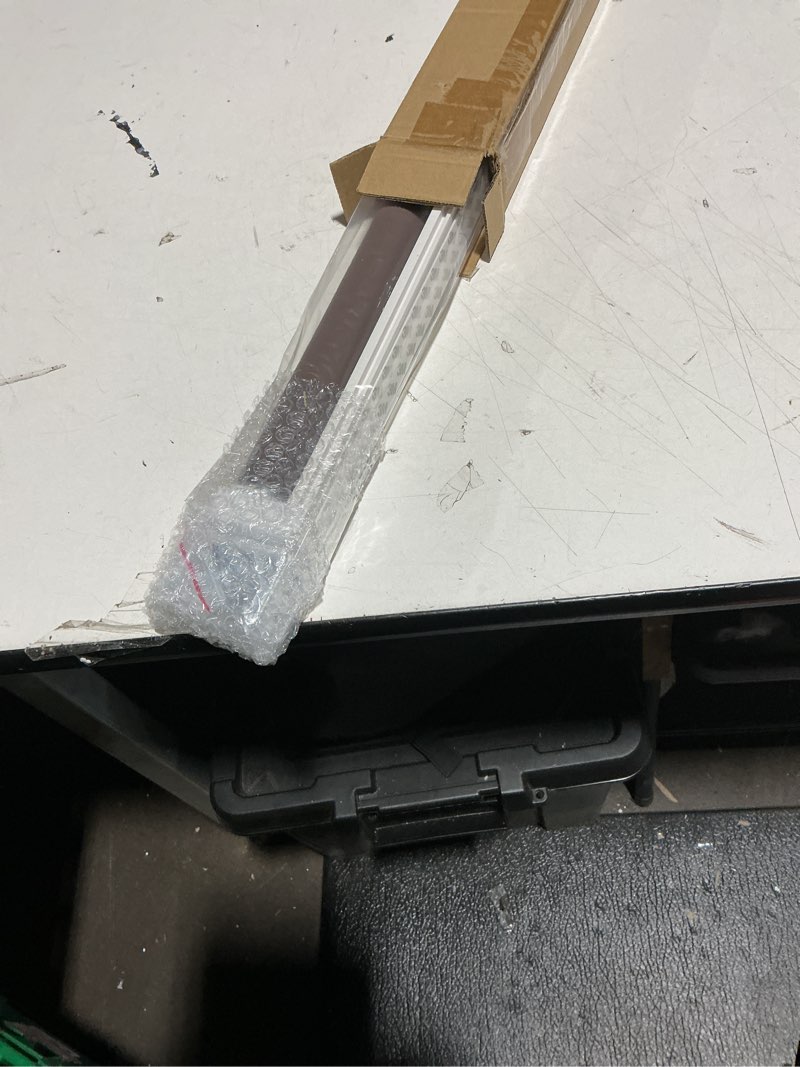 Condition photo showing Good Condition for LazBlinds No Tools No Drill Cordless Roller Shades, 100% Blackout Roller Blinds for Windows, Thermal Insulated UV Protection Waterproof Roll Up Window Blinds and Shades, 34'' W x 72'' H, Brown Brown 34'' W x 72'' H