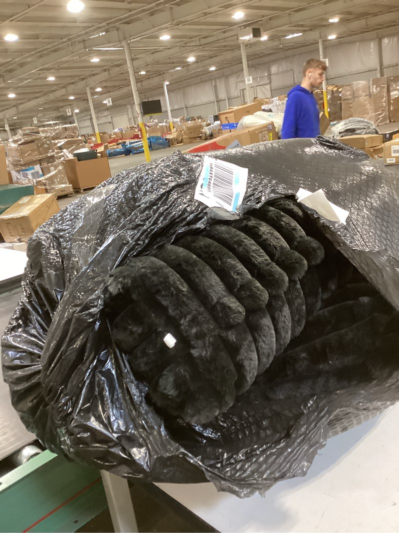 Condition photo showing Good Condition for Similar to Rycwola Faux Fur Headboard Pillow with 2 Pack Neck Roll Pillow Large Headboard Pillow Soft and Supportive with Removable Cover (Beige, Queen) Queen Beige