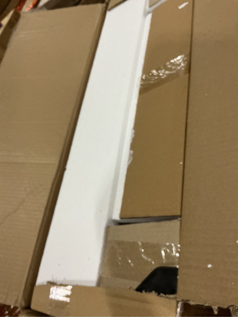 Condition photo showing Good Condition for Benjara Ruen 27 Inch Side End Table, Glass Inset, Bottom Shelf, 1 Drawer, Brown