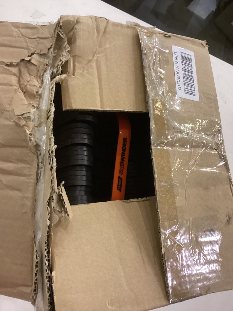 Condition photo showing As Is for Camco Sidewinder 20-Ft RV Sewer Hose Support - Flexible Telescoping Design for Curving Around Obstacles & Deep Cradles Secure RV Sewer Hose - Out-of-Box Ready & Folds for RV Storage (43052) 20-Foot