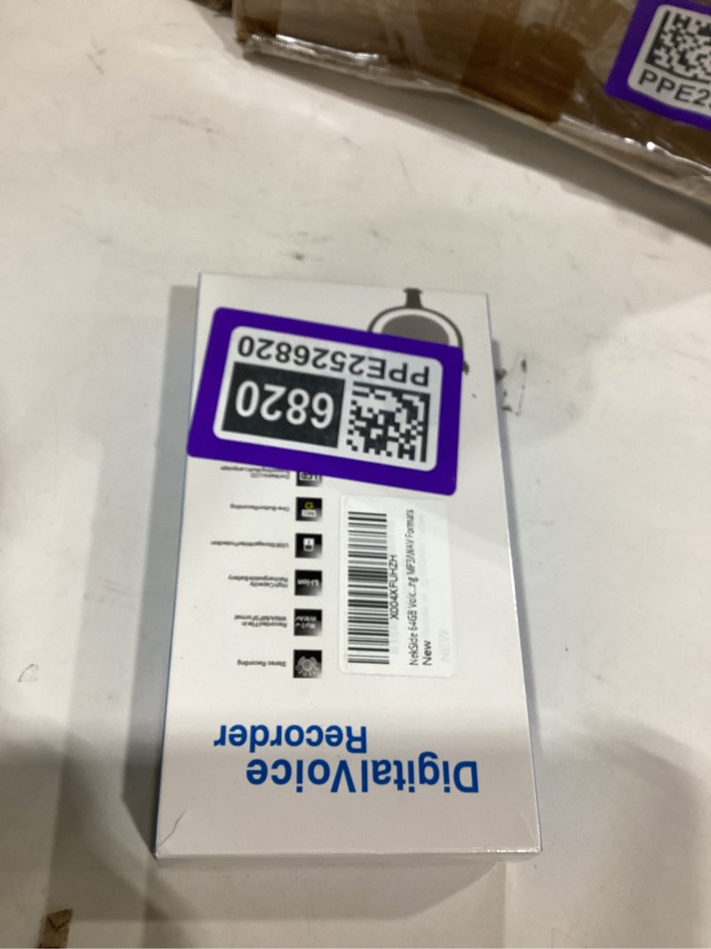 Condition photo showing New/Like New for 64GB Voice Activated Recorder - 6000H Recording Device with Noise Reduction DSP 5.0 Digital Vioce Recorder with Playback for Lecture & Meeting - Portable Audio Recorder