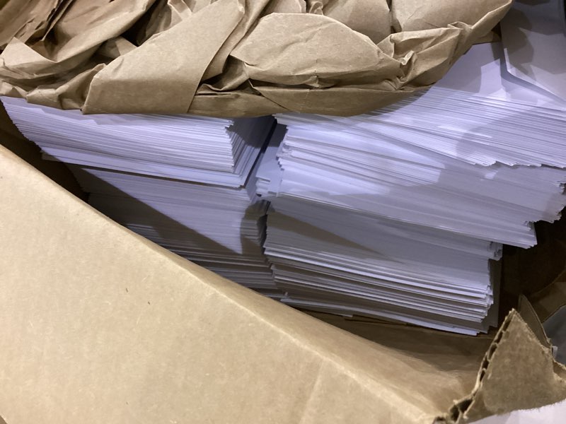 LUXPaper 6 x 9 Booklet Envelopes | Bright White | 24lb. Text | 1,000 Qty