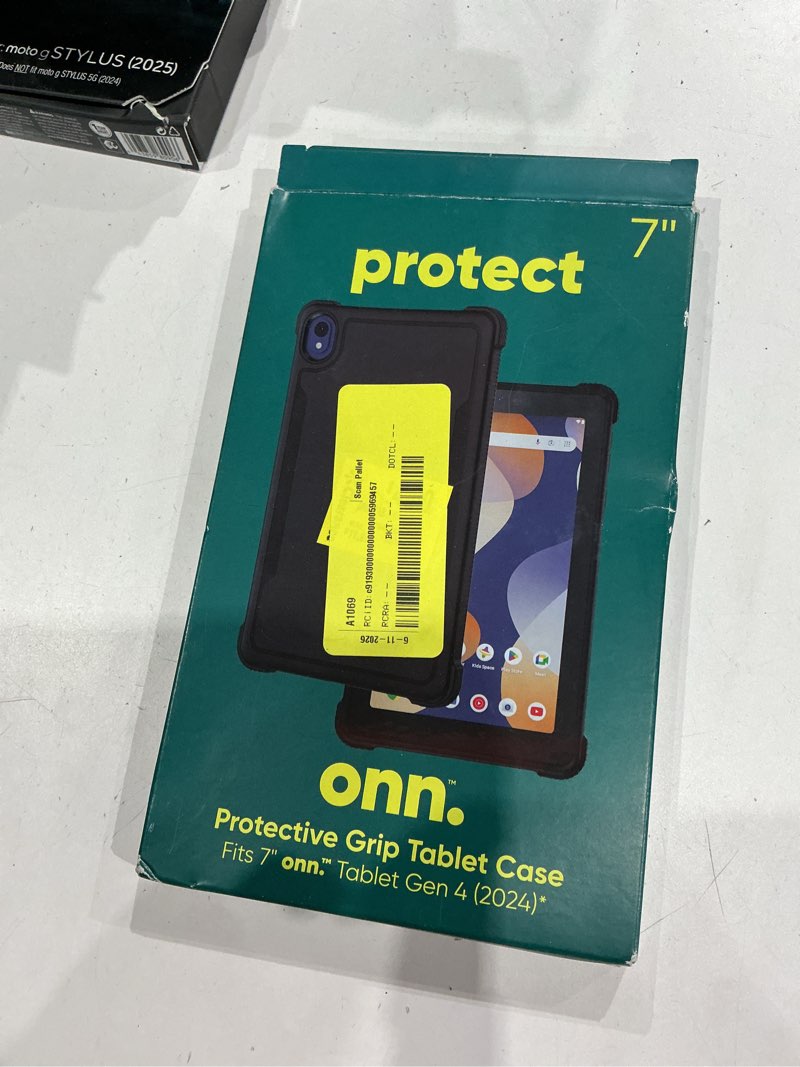 Condition photo showing New/Like New for onn protective grip tablet case for onn 7" tablet (2024 model) - black