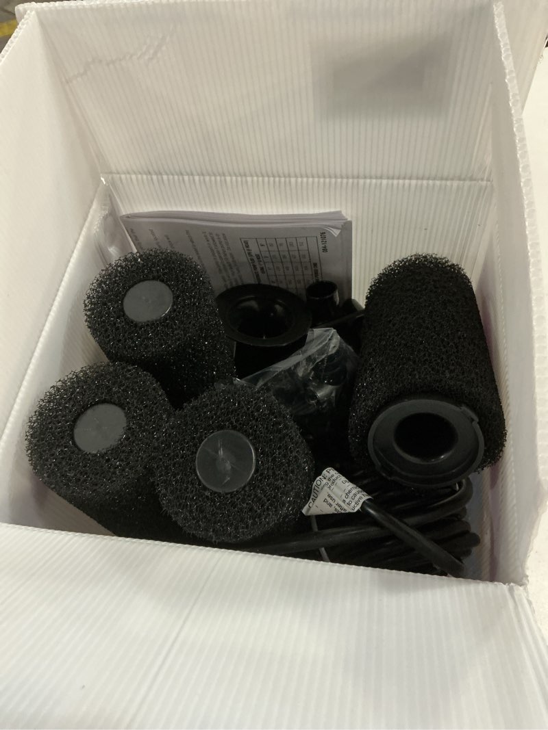 Condition photo showing Good Condition for beckett fr500 500 gph 38.4 watt submersible water garden pond pump set maximum flow of 500 gallons per hour