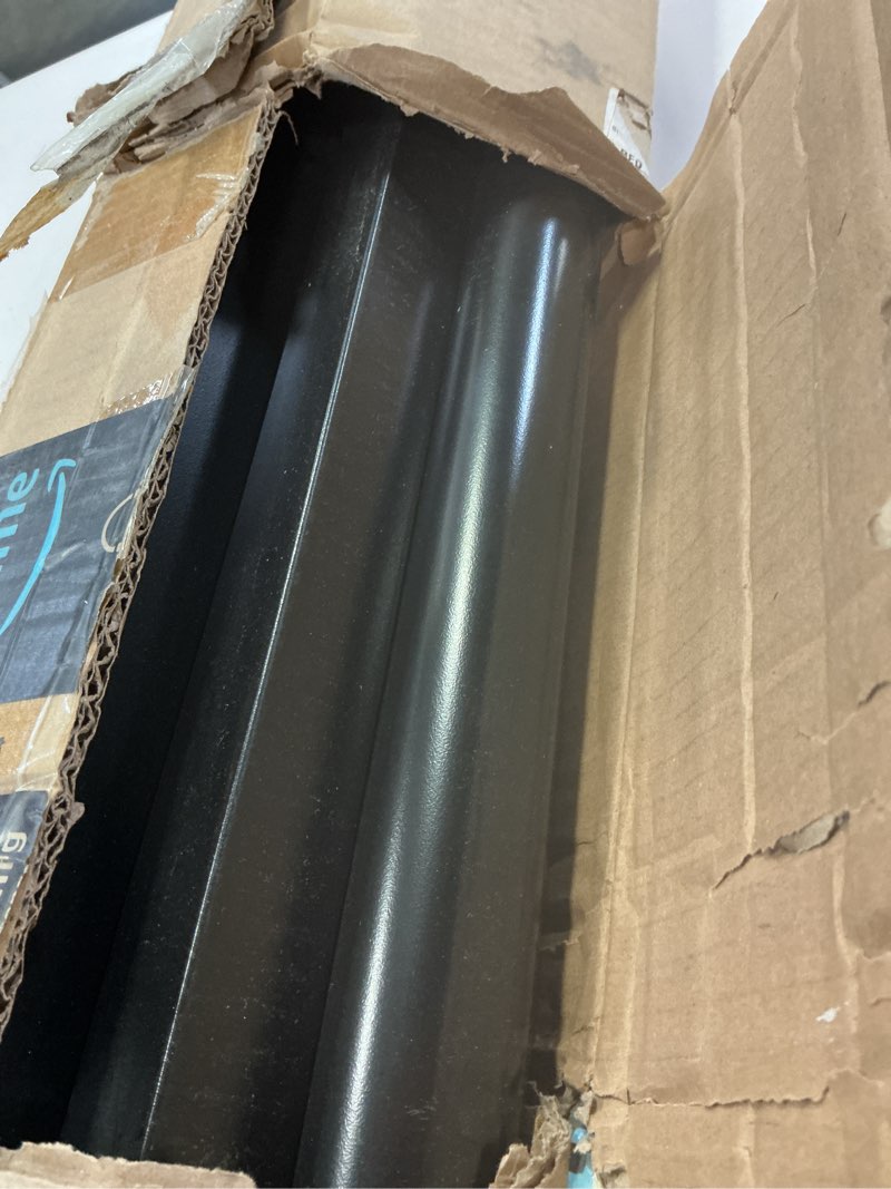 Condition photo showing Good Condition for Outdoor Hand Rails for Steps?Fit 1 or 4 Steps Outdoor Stair Railing, Black Wrought Iron Handrail