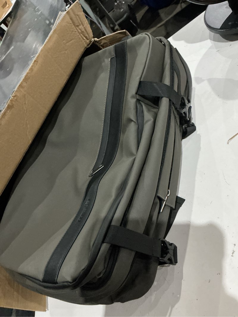 Condition photo showing Good Condition for fanwoli vacuum rolling travel backpack, carry on luggage with tsa lock & anti theft zipper, 70l expandable airbag backpack with compression pump, waterproof laptop bag ideal for flight & business,grey