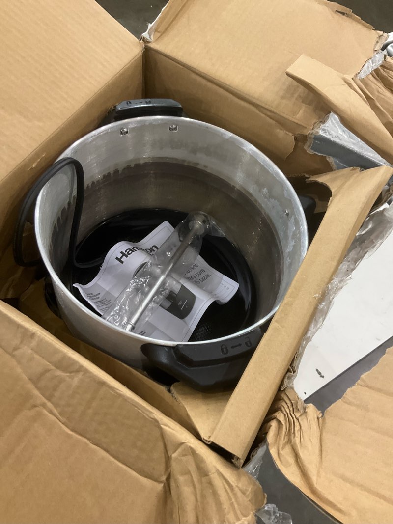 Condition photo showing As Is for Hamilton Beach 45 Cup Fast Brew Coffee Urn and Hot Beverage Dispenser, 40521