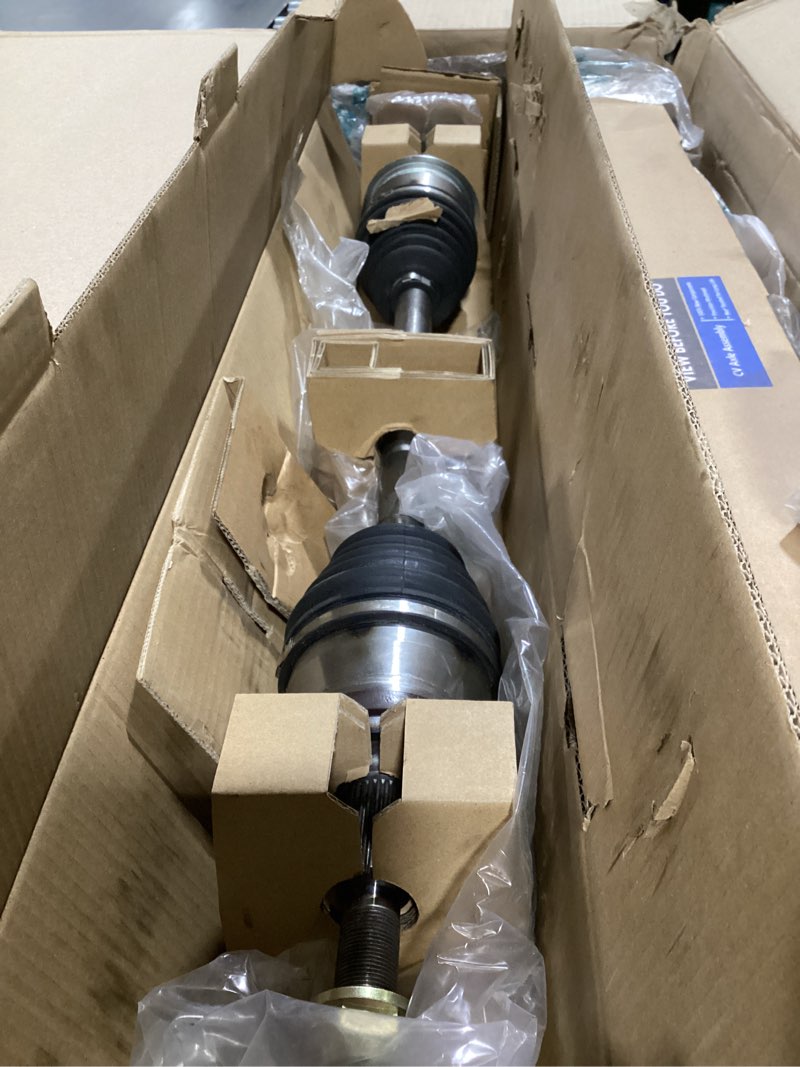 Condition photo showing As Is for TRQ Rear CV Axle Shaft Assembly Set Compatible with 2005-2008 Chrysler 300 2006-2008 Dodge Charger Magnum CSA36514