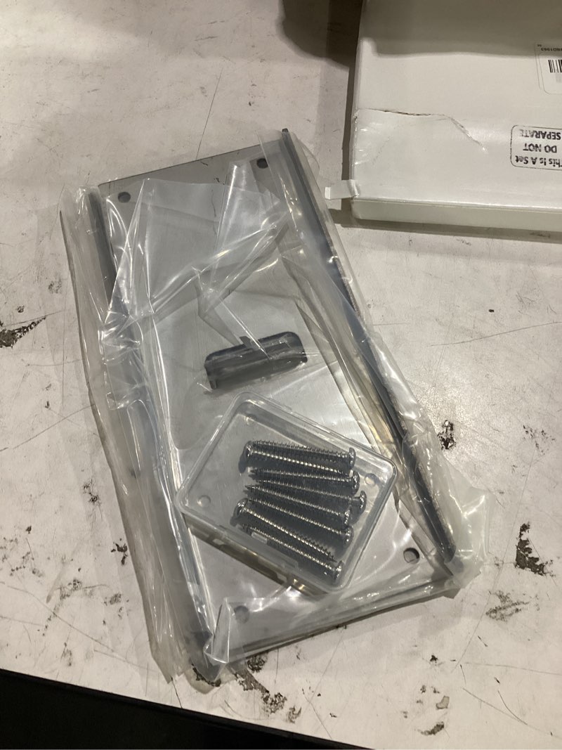 Condition photo showing Good Condition for pasimy 2 pack mail post extender bracket for 4x4 wooden post fence extender stainless steel heavy duty bracket for extending reinforce mender tools for fence pool porche mailbox