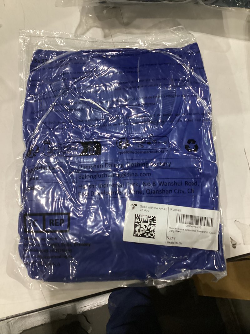 runcati mens crewneck sweatshirt casual long sleeve lightweight fashion basic pullover sweatshirt bl