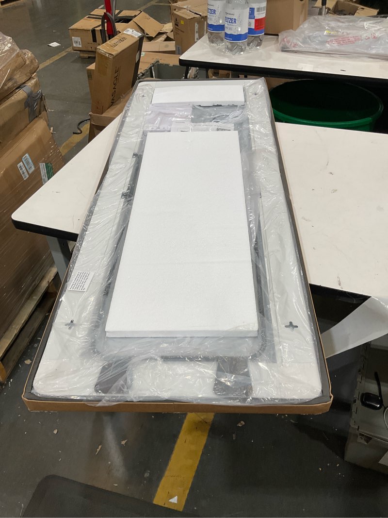 Condition photo showing New/Like New for glsland led full length mirror - 56" x 20" floor standing mirror with light for bedroom/cloakroom -dimmable & 3 color lighting/wall mounted full body mirrors rectangle 56"l x 20"w