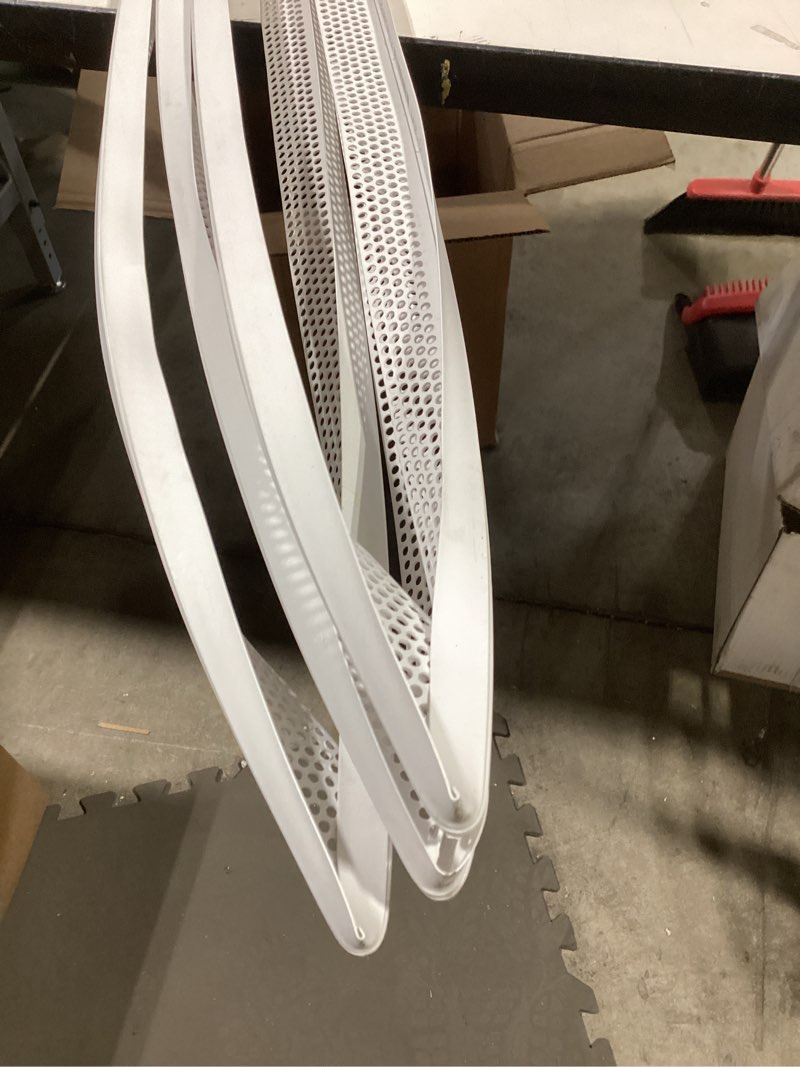 Condition photo showing As Is for clarkdietrich 0.5-in x 10-ft vinyl flexible l shape corner bead