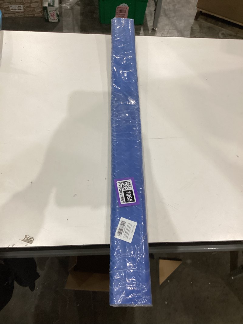 Condition photo showing As Is for Large Swimming Pool Ladder Mat, 17"x38" Protective Non-Slip Pool Step Pad with Texture?Protective Ladder Pad for Above Ground Swimming Pools Liner and Stairs (Blue) 1pcs 17"x38"