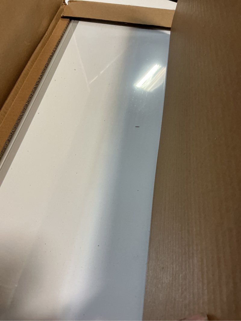 Condition photo showing Good Condition for vusign magnetic dry erase white board for wall 24"×18"- 1 eraser, 2 markers, 4 magnets, aluminum frame whiteboard for home, school, office 24" x 18"