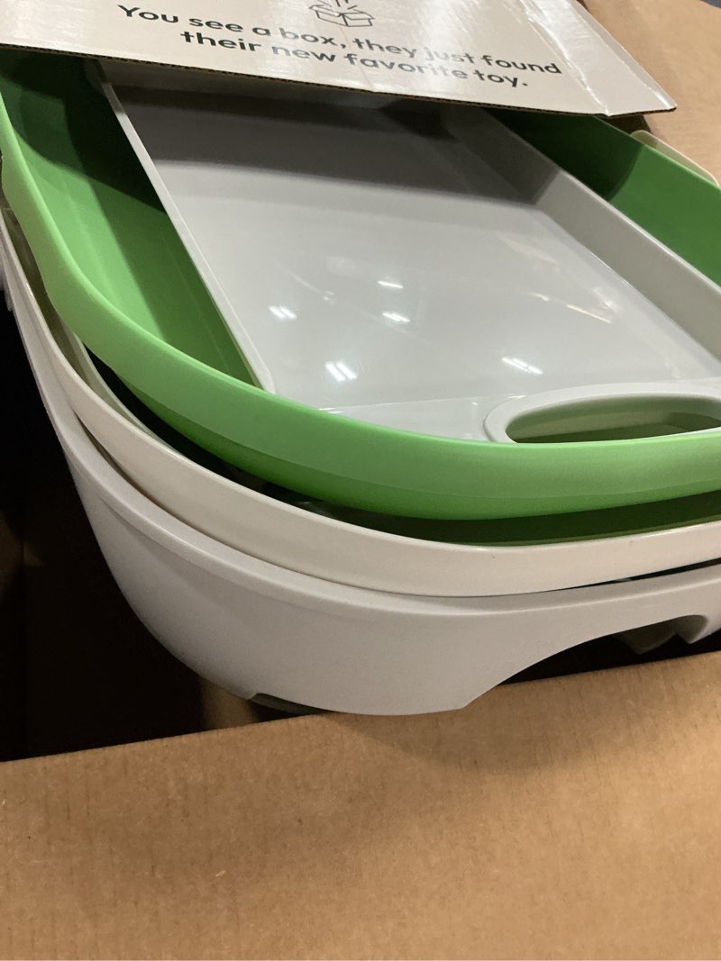 Condition photo showing New/Like New for purina tidy cats litter box system, breeze system starter kit litter box, litter pellets & pads