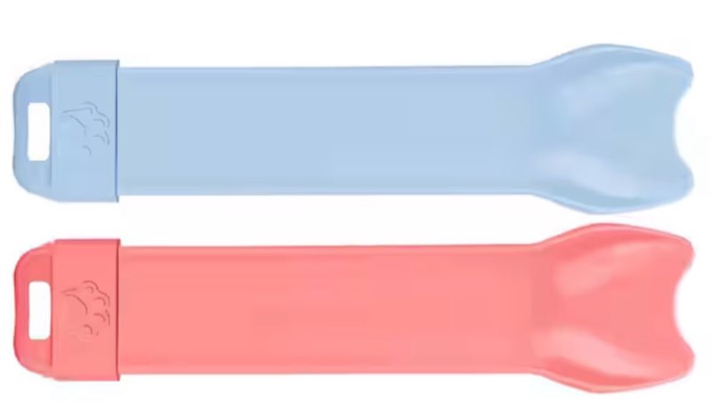 Cat Strip Feeders 2-pieces PP Material Treat Dispenser and Food Spoon for Wet Food and Liquid Snacks Pet Supplies