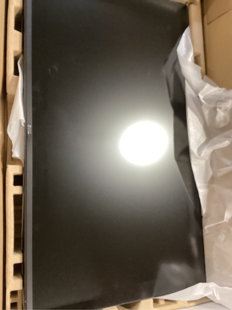 Condition photo showing As Is for dell 27 plus 4k usb-c monitor - s2725qc - 27-inch 4k (3840 x 2160) 120hz 16:9 display, amd freesync premium, srgb 99%, integrated speakers, 1500:1 contrast ratio, comfortview - ash white 27 inches s2725qc usb-c