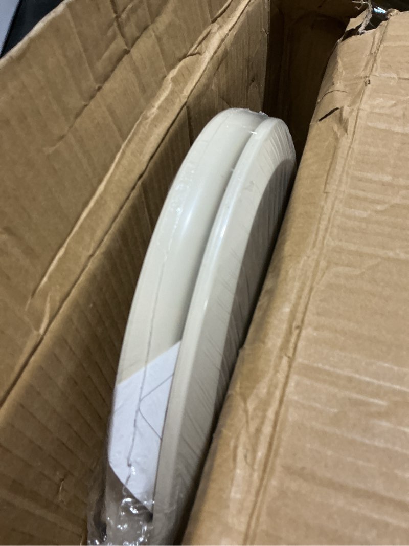 Condition photo showing Good Condition for Toilet Seat, Elongated Toilet Seat with Toddler Seat Built in, Potty Training Toilet Seat Elongated Fits Both Adult and Child, with Slow Close and Magnets- Elongated Almond Almond Elongated With Toddler Seat