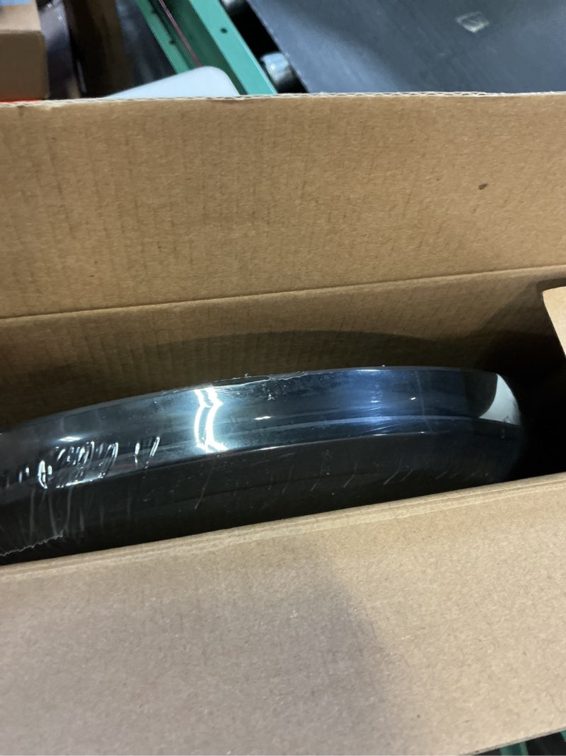 Condition photo showing New/Like New for aünsffer black toilet seat round soft close16.5'', toilet lid slow close quiet no slam, easy installation & release?safe pp material easy clean, comfortable ergonomic design, 2 years support, white plastic white round 16.5inch