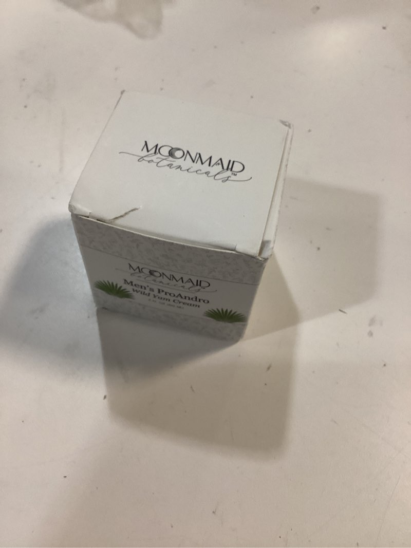 Condition photo showing New/Like New for MoonMaid Botanicals ProAndro Men's Wild Yam Cream with Saw Palmetto for Men | His Wild Yam Cream