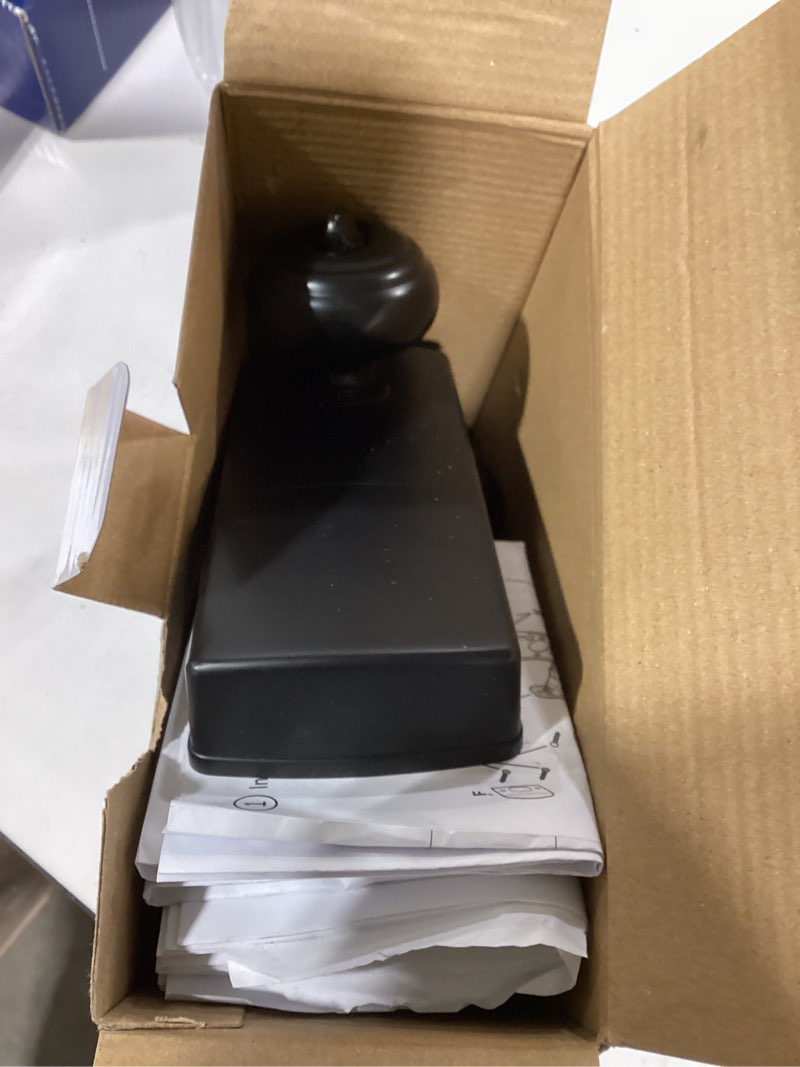 Condition photo showing Good Condition for honeywell matte black electronic knob with keypad