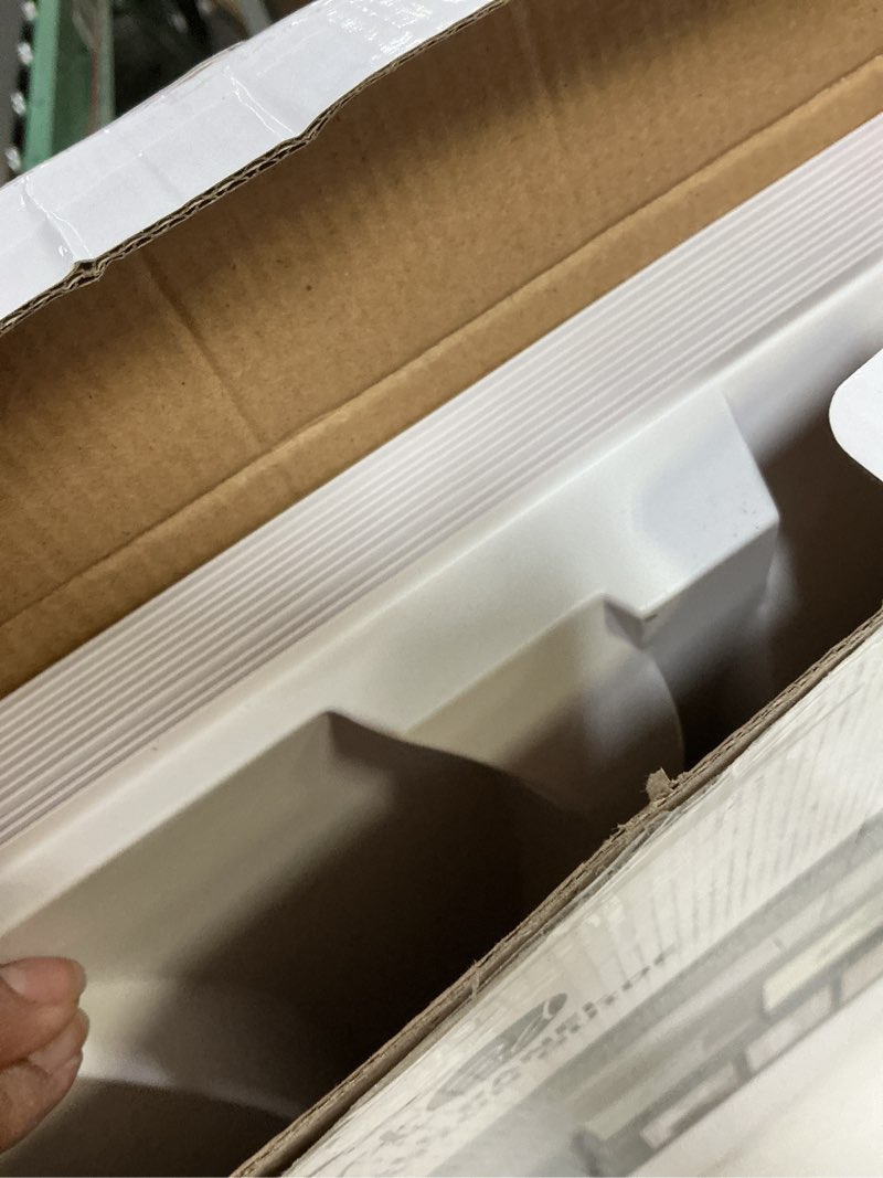 Condition photo showing Good Condition for art3d 19.7" x 19.7" (pack of 12) wall panel wave, white white 19.7" x 19.7"