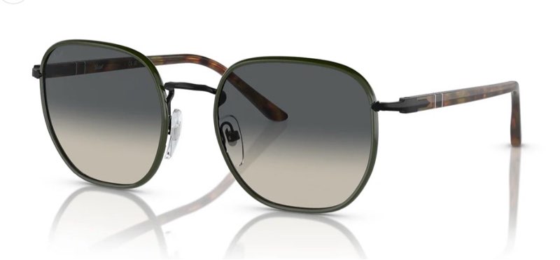 Persol OPO1015SJ BLACK/GREEN GRADIENT GREY 