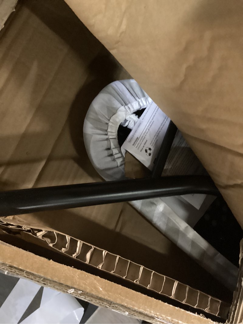 Condition photo showing Good Condition for Amazon Basics Full-Size Ironing Board - 4-Leg Fold-Up, Chevron Removable Cover, 60"L x 14"W x 38"H