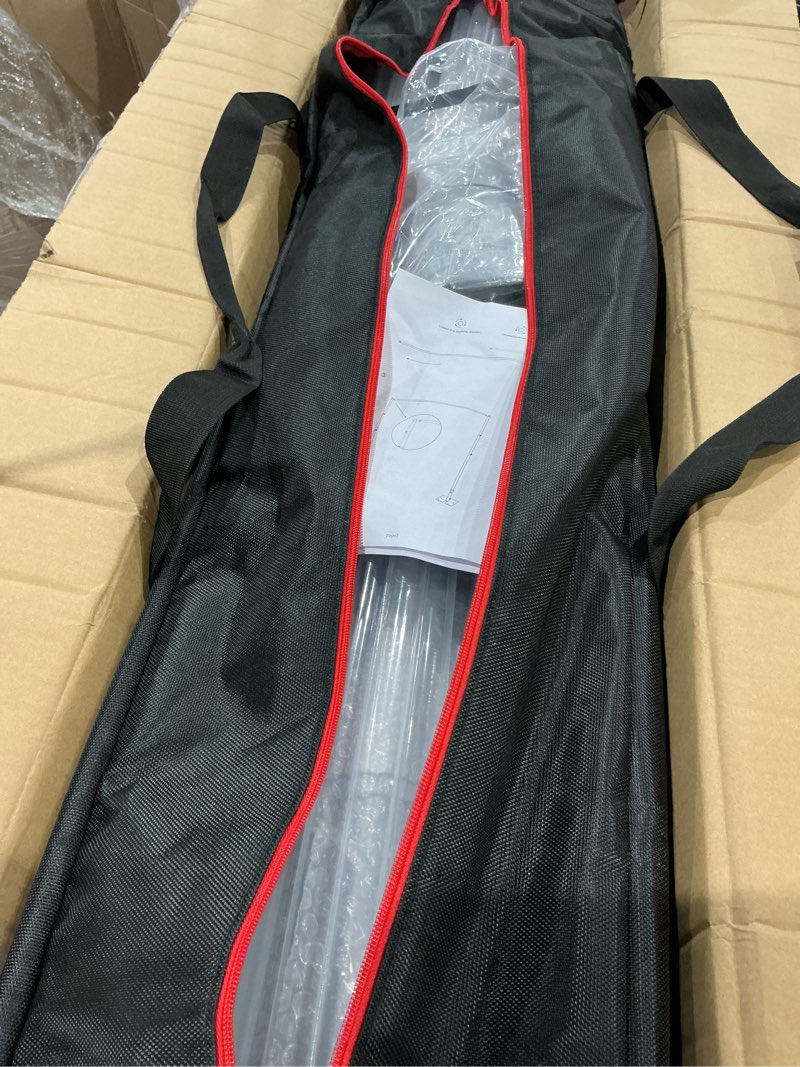 Condition photo showing Good Condition for emart drape backdrop stand kit, heavy duty 8.9ft x10ft, adjustable metal frame for wedding birthday,party,banquet